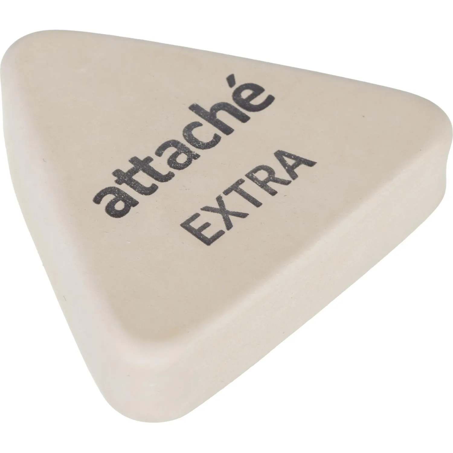 Ластик треугольный Attache Extra, натуральный каучук, 40x38x10мм, белый - фото 3