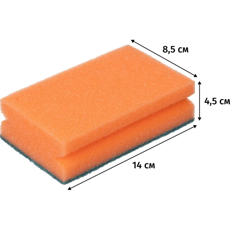 Губка хозяйственная Профи(1шт/уп) Мск - фото 3