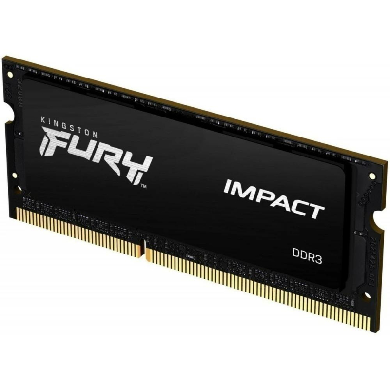 Модуль памяти Kingston Fury DDR3L SO-DIMM 4Gb 1600МГц CL9 (KF316LS9IB/4) - фото 1