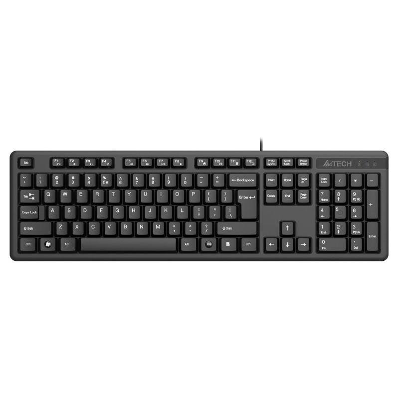 Клавиатура A4Tech KK-3    (KK-3 USB (BLACK)) - фото 1