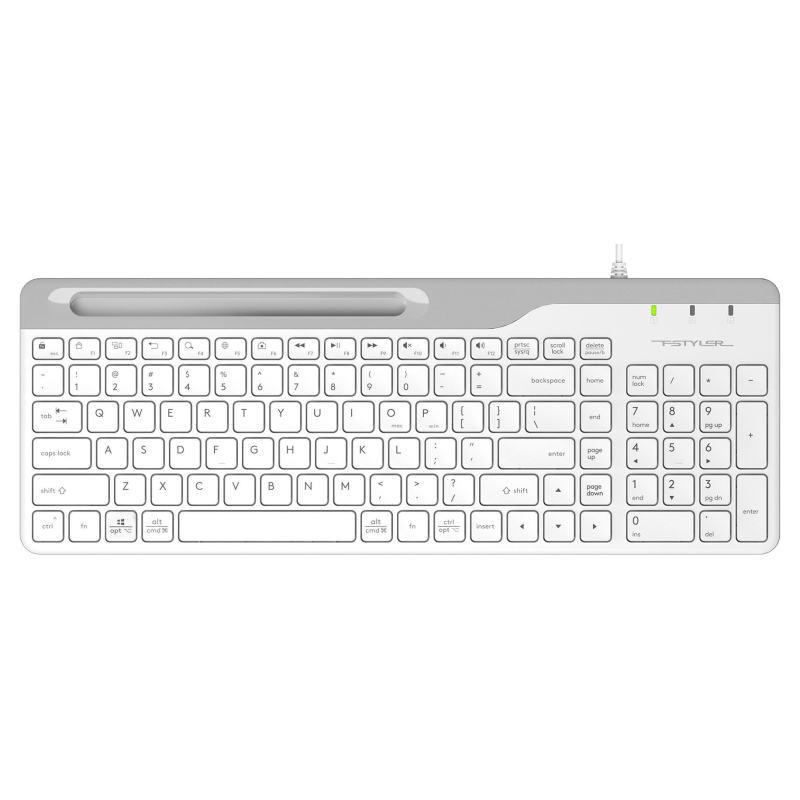 Клавиатура A4Tech Fstyler FK25   (FK25 WHITE) - фото 1