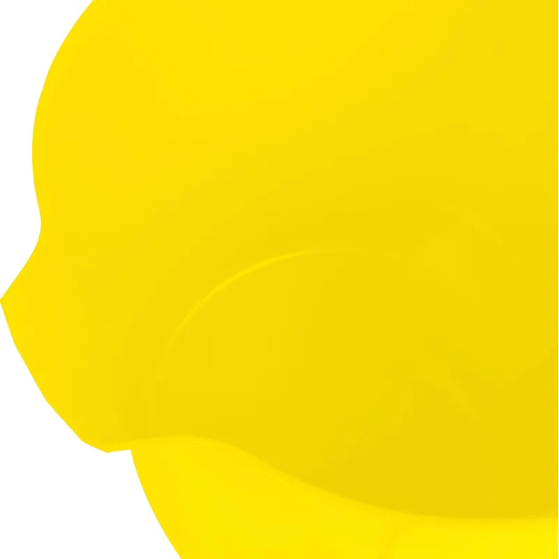 Ведро FBK 9л желтое, армир. пластик противоударный, круглое, 80102-4 - фото 4