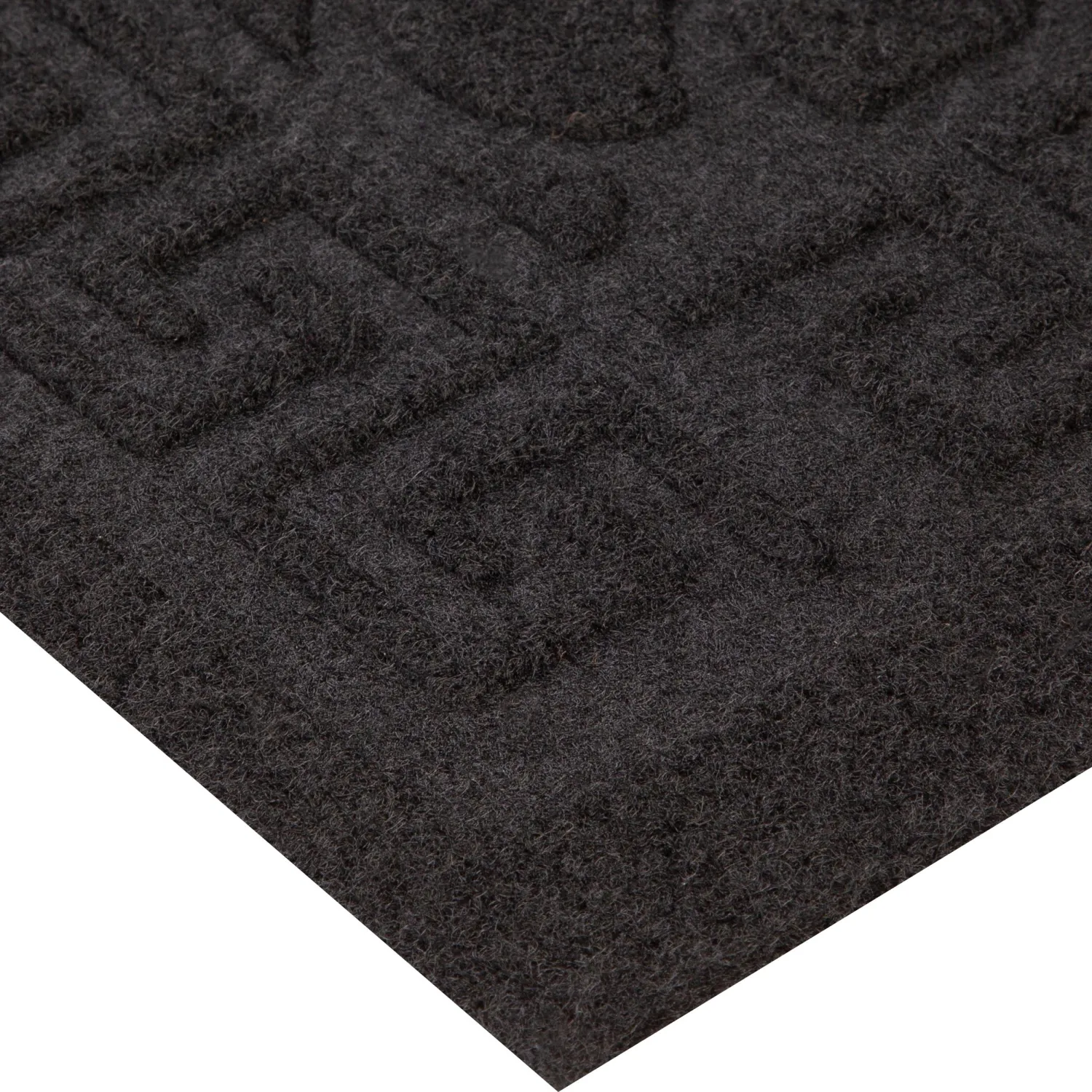 Коврик входной влаговпитывающий с тисн ХОЛЛ In'Loran 60х90см черн 130К-696 - фото 3