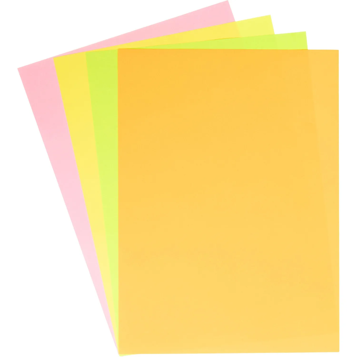 Бумага цветная Attache &#039;Неон&#039; (А4,75г, 4цв. неон по 50л.) пачка 200л - фото 3