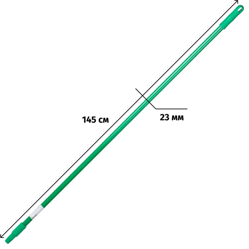 Рукоятка HEVA стекловолокно 1450мм 0,38кг зеленая 169711 - фото 2