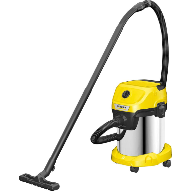 Пылесос проф. Karcher WD 3 S V-17/4/20, для сухой и влажной уборки - фото 1