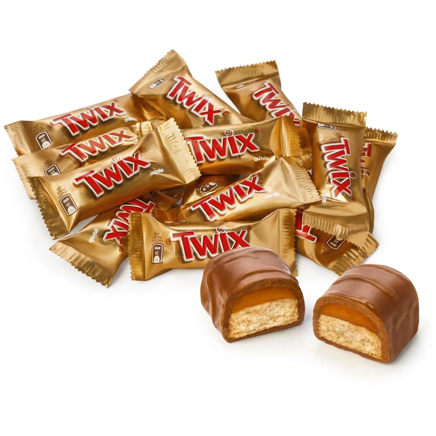 Шоколадный батончик Twix минис, 2,7кг/уп - фото 3