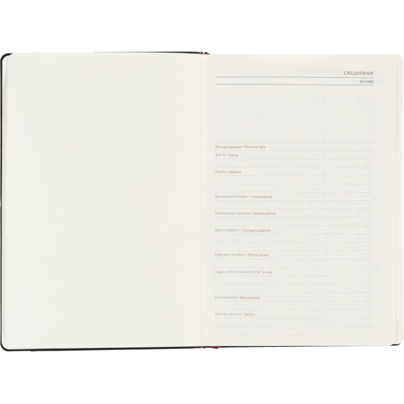 Ежедневник недатированный А5 MARSEILLE (черн) 3-215/02 - фото 9