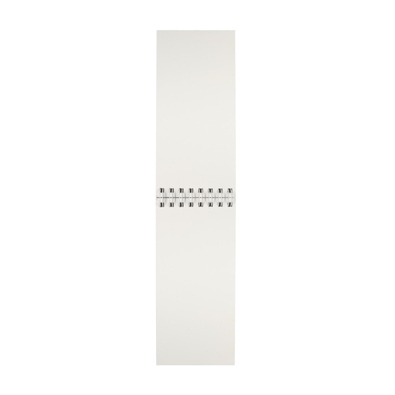 Скетчбук S&A 105х220 50л БЕЛАЯ ФАКТУРНАЯ 200г н/гребне д/аквар. 1-50-555/03 - фото 4