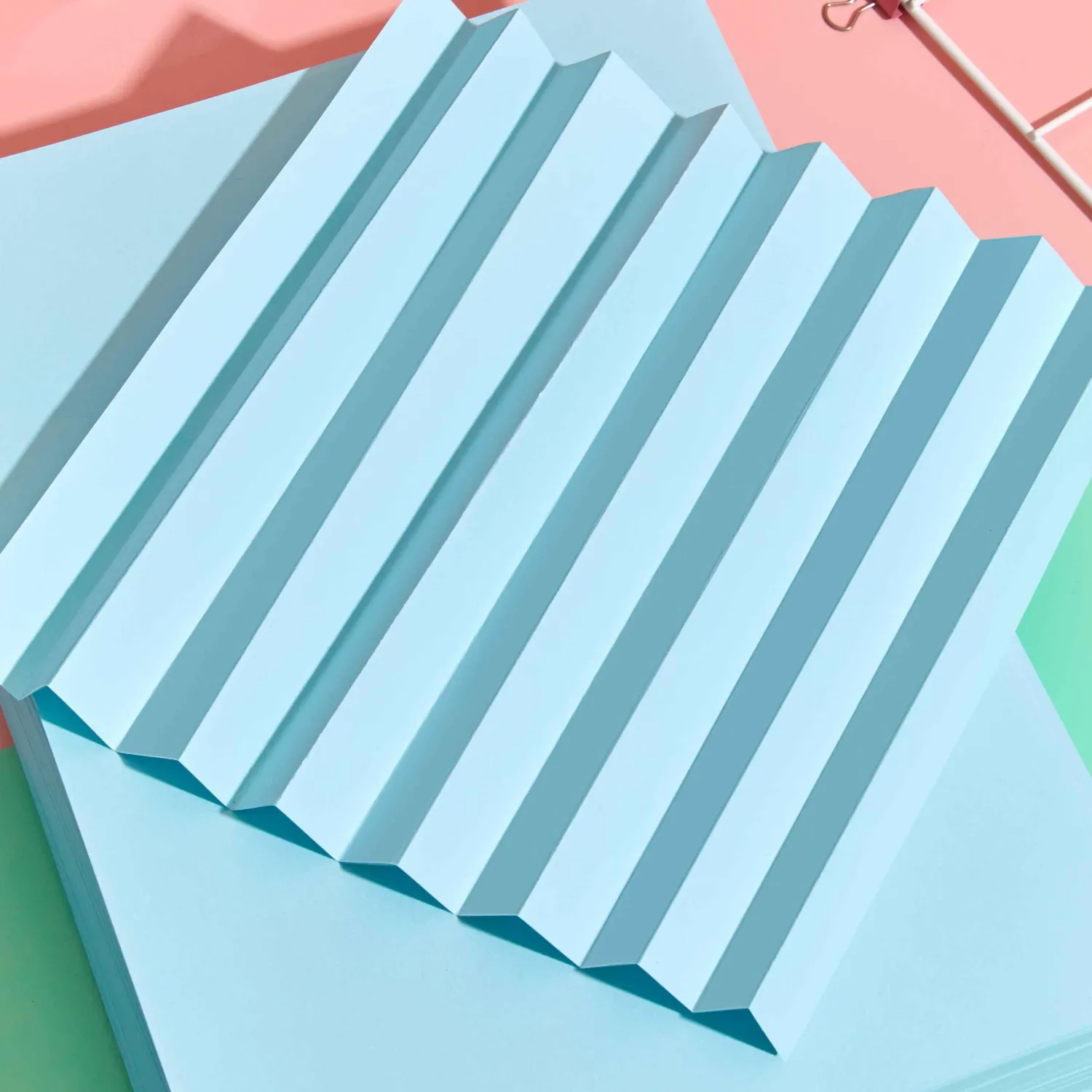 Бумага цветная Attache (голубой пастель), 80г, А4, 500 л - фото 8