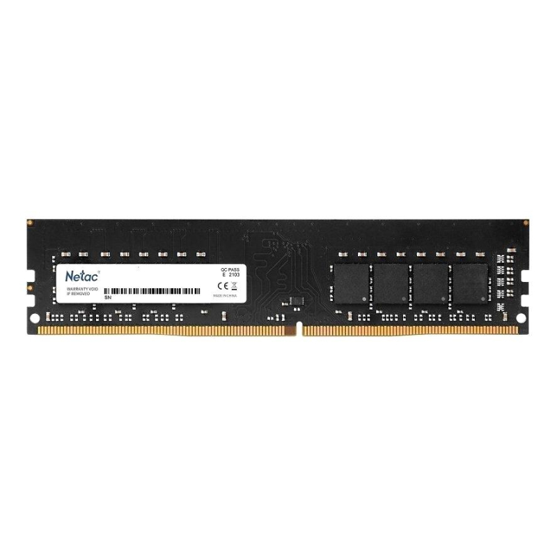 Модуль памяти Netac DDR4 DIMM 8Gb 3200МГц CL16 (NTBSD4P32SP-08) - фото 1