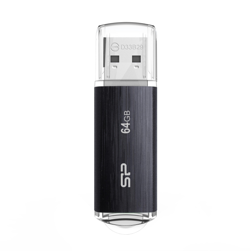 Флеш-память Silicon Power Blaze B02 64GB USB 3.2, черный, пластик - фото 4