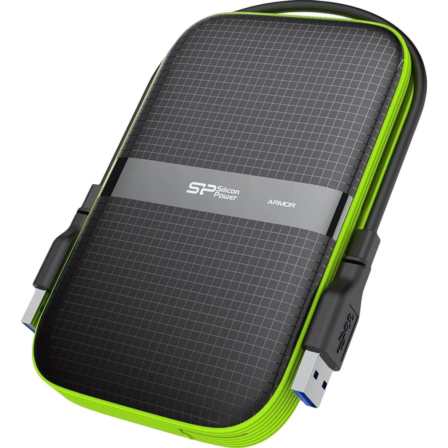 Портативный HDD накопитель Silicon Pow.Arm. A60 1TB чер.пласт - фото 1