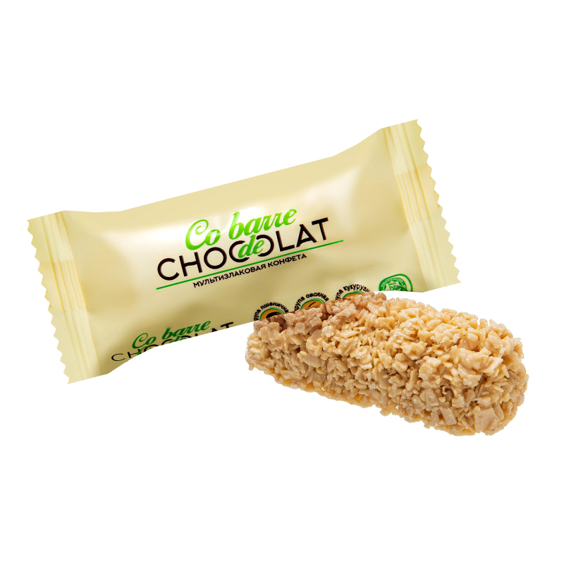 Конфеты Co barre de CHOCOLAT мультиз. с белой кондитерской глаз., 500г - фото 1