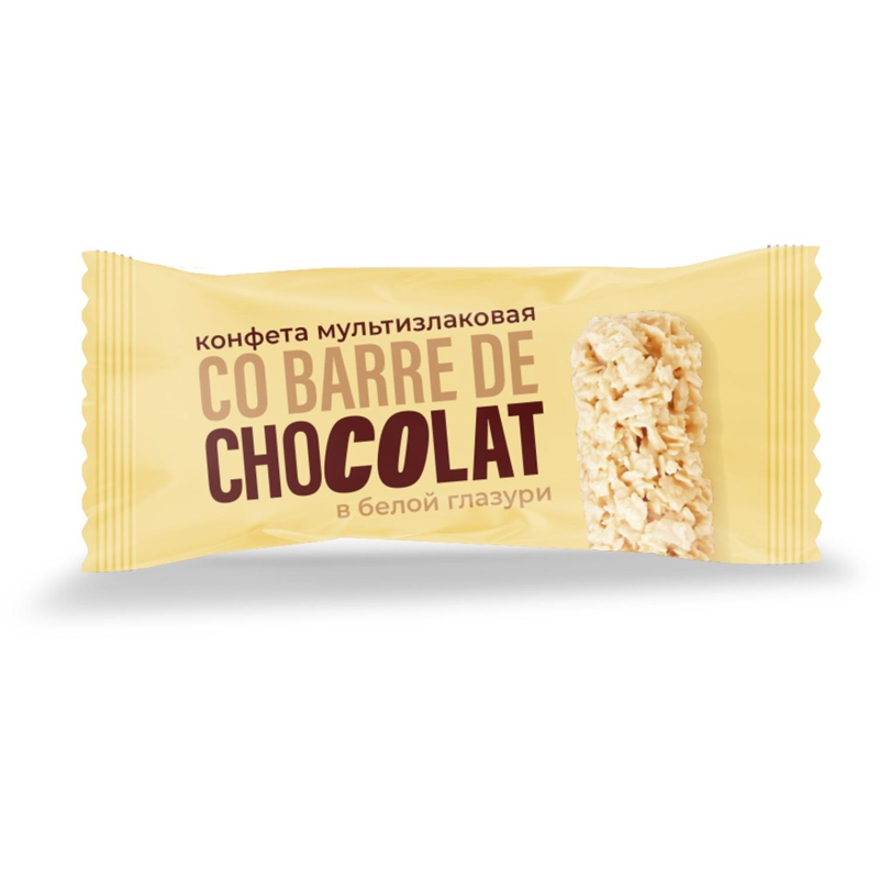 Конфеты Co barre de CHOCOLAT мультиз. с белой кондитерской глаз., 500г - фото 3