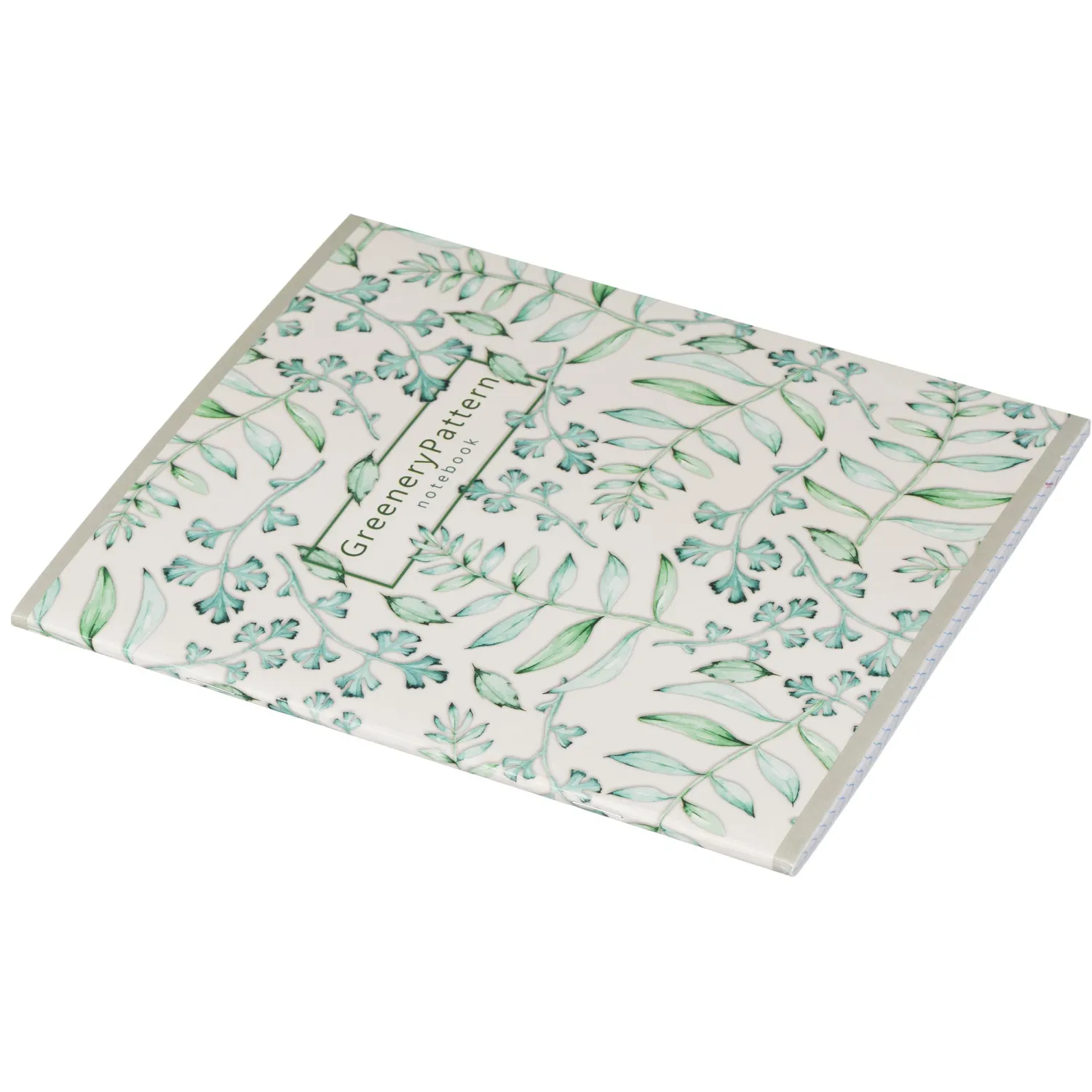 Бизнес-тетрадь Цветы А5 48л, клетка, обл. мел. картон, скрепка,белый - фото 4