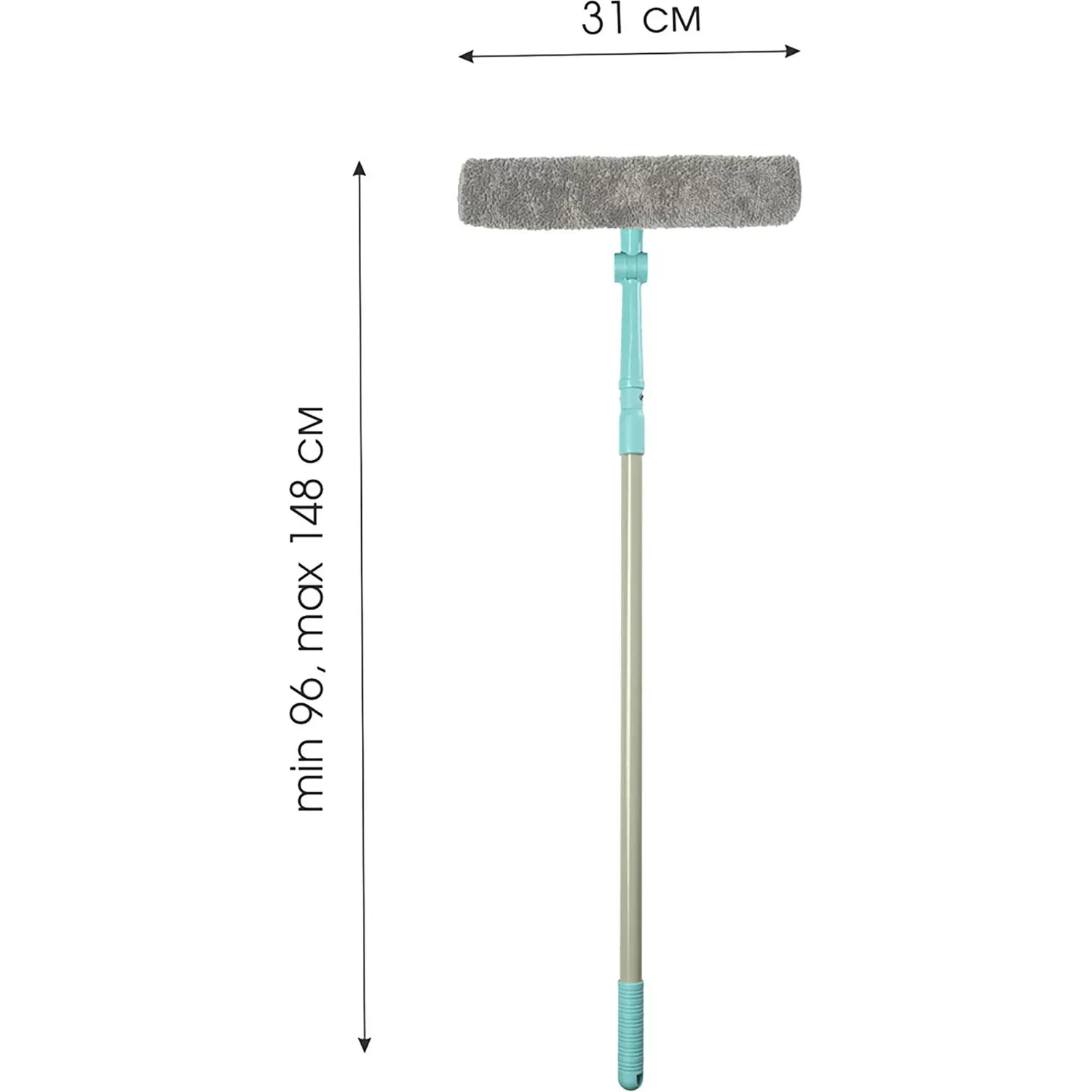 Швабра для мытья окон You'll LOVE со съемной салфеткой - фото 9