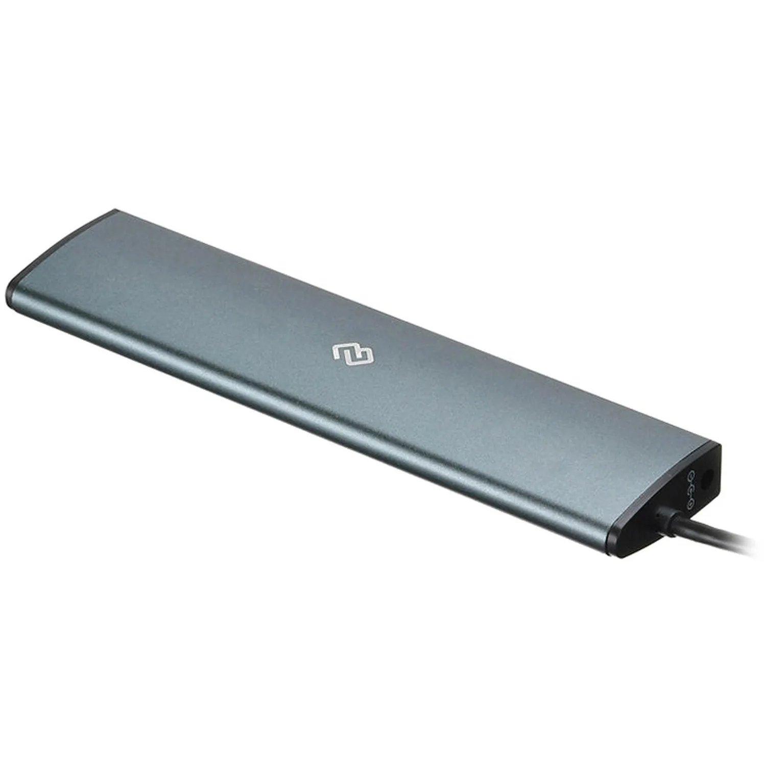 Разветвитель USB C Digma HUB-7U3.0-UC-G 7порт. серый - фото 2