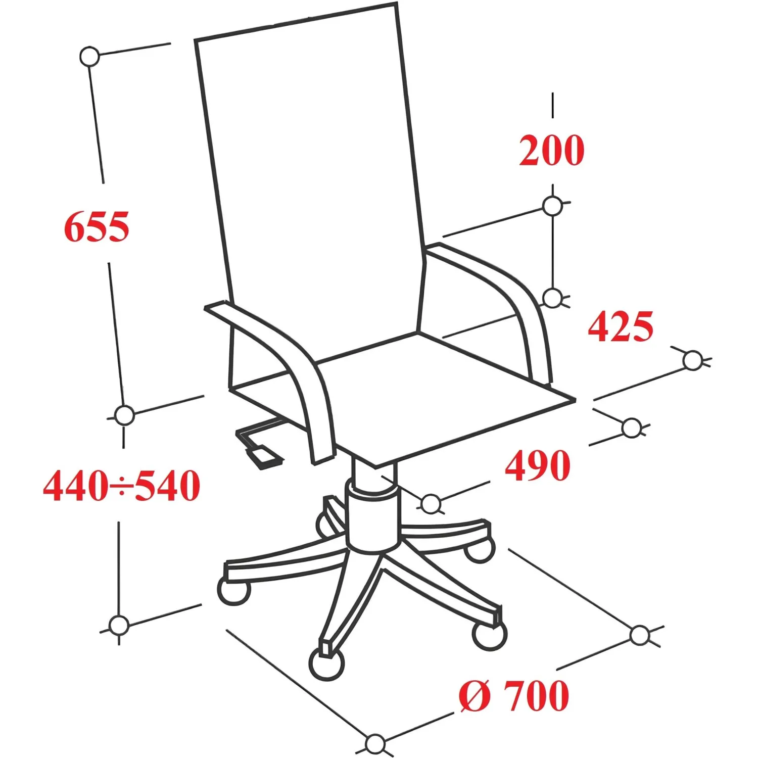 Кресло VB_Echair Easy Game-905 TPU кожзам черный/серый пластик - фото 11