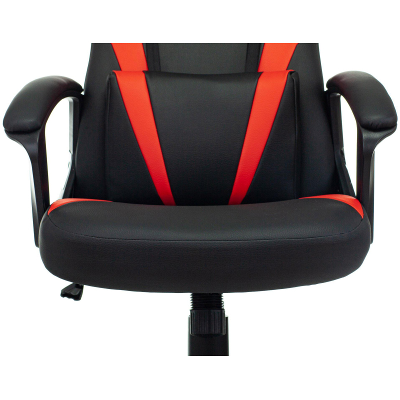 Кресло VB_Echair Easy Game-906 TPU кожзам черный/красный пластик - фото 5