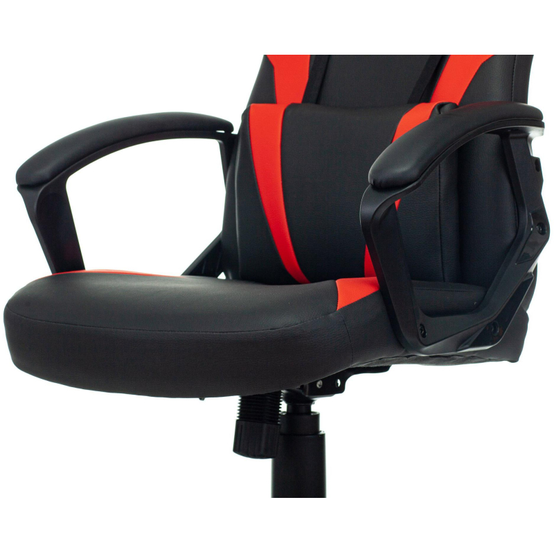 Кресло VB_Echair Easy Game-906 TPU кожзам черный/красный пластик - фото 6