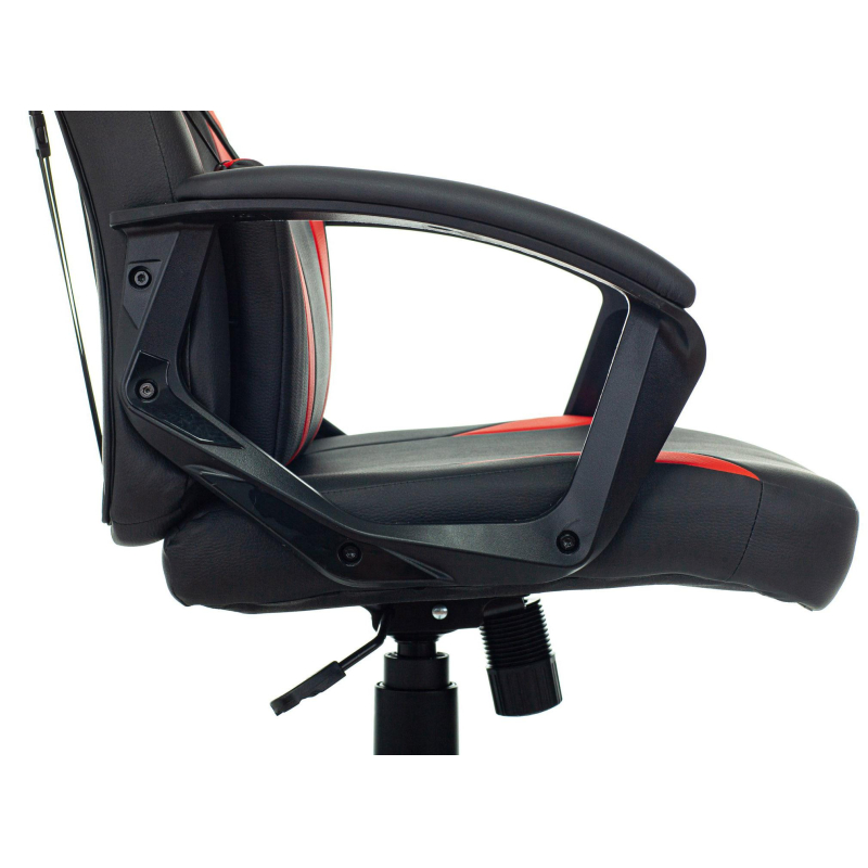 Кресло VB_Echair Easy Game-906 TPU кожзам черный/красный пластик - фото 9