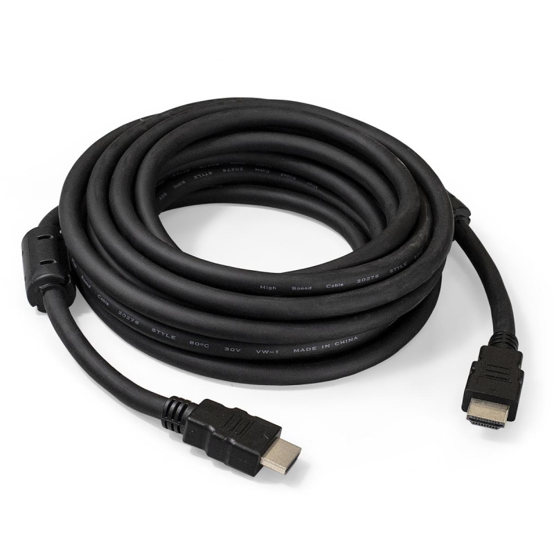 Кабель HDMI ExeGate EX-CC-HDMI2-5.0F 19M/19M, v2.0, 5м, 4K UHD, Ethernet - фото 1