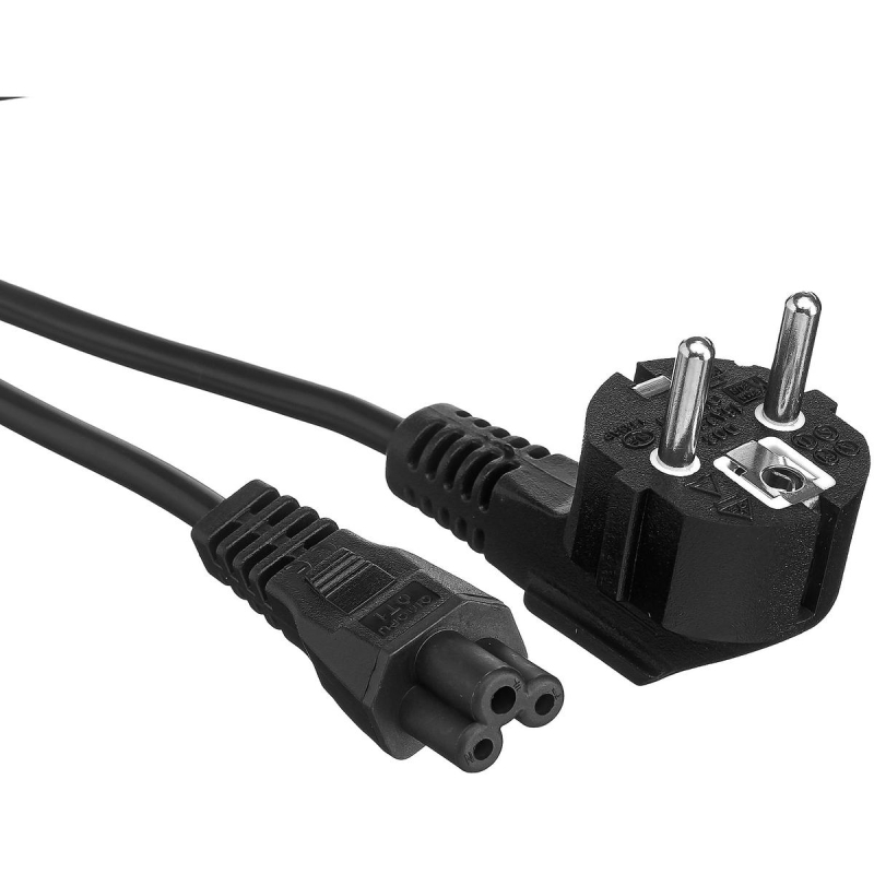 Кабель питания ExeGate Power PC5-1,8P (C5, VDE-250V-3x0.5mm2, 6A, 1.8м) - фото 1