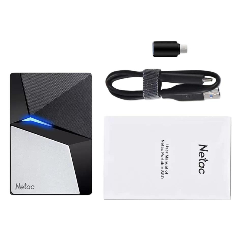 Портативный SSD Netac External Z7S USB 3.2 120Gb - фото 6