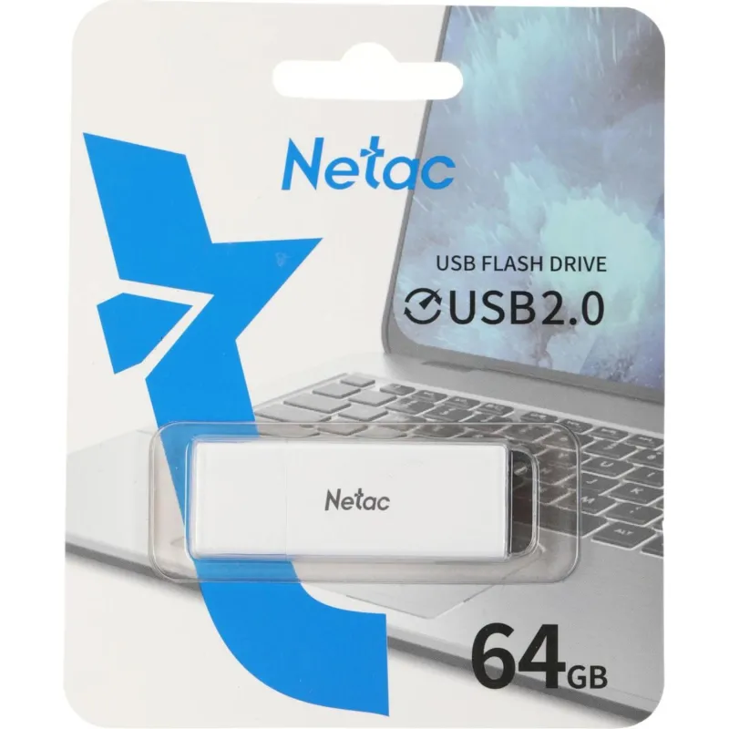 Флеш-память Netac USB Drive U185 USB2.0 64GB, retail version - фото 6