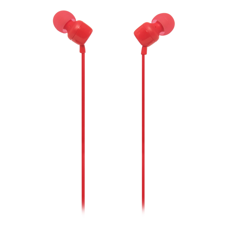 Наушники JBL Tune 110 Red красный (JBLT110RED) - фото 1