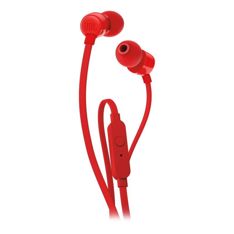 Наушники JBL Tune 110 Red красный (JBLT110RED) - фото 3