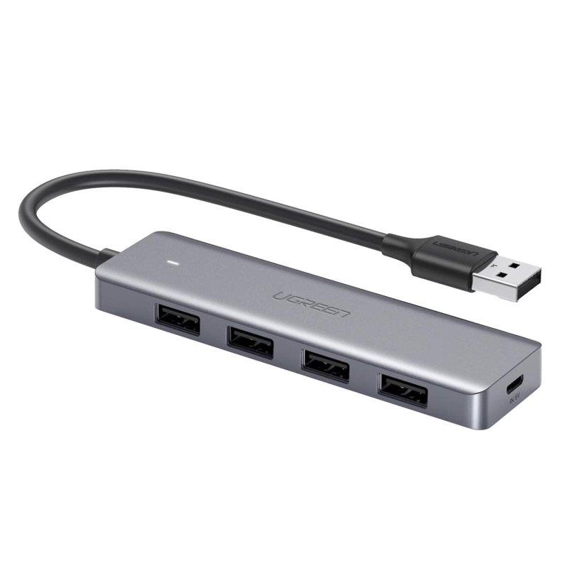 Разветвитель USB Ugreen CM219 micro USB, 4 x USB 3.0 (50985) - фото 1