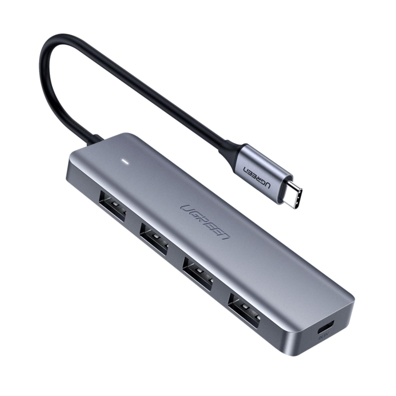 Разветвитель USB UGREEN 4 в 1 Type C, 4 x USB 3.0 (70336) - фото 1