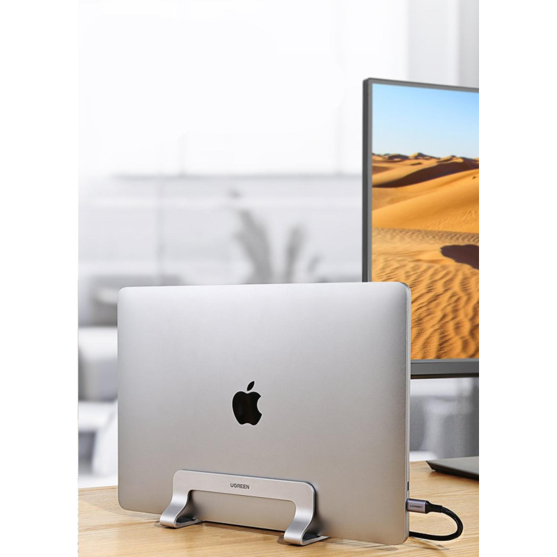 Подставка настольная UGREEN Universal Vertical Aluminum Laptop Stand(20471) - фото 5