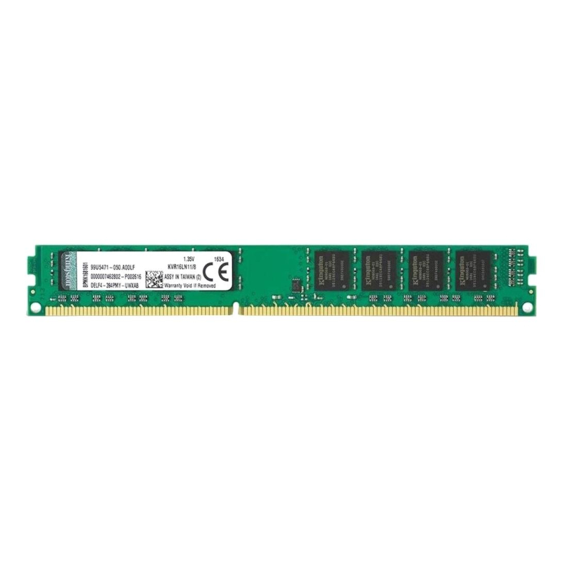 Модуль памяти Kingston DDR3L DIMM 8Gb 1600МГц CL11 (KVR16LN11/8WP) - фото 1