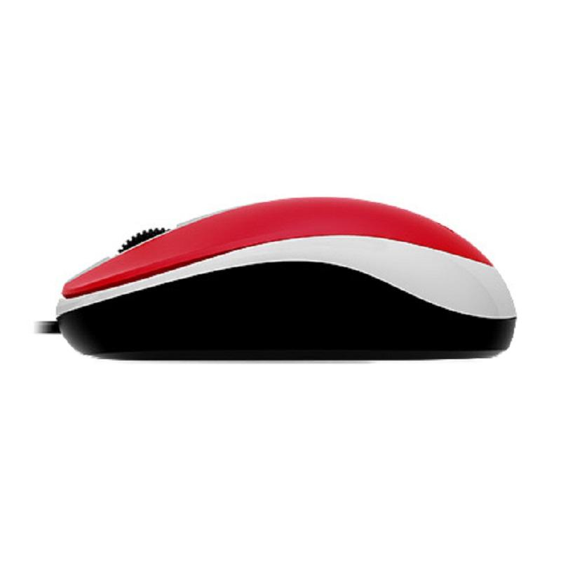Мышь компьютерная Genius DX-120, USB,оптическая, 1000 DPI 1.5m, красный - фото 3