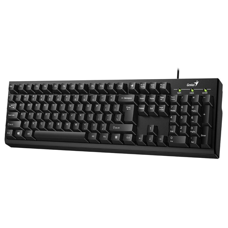 Клавиатура Genius Smart KB-100, USB, 1.5 м. черный - фото 3