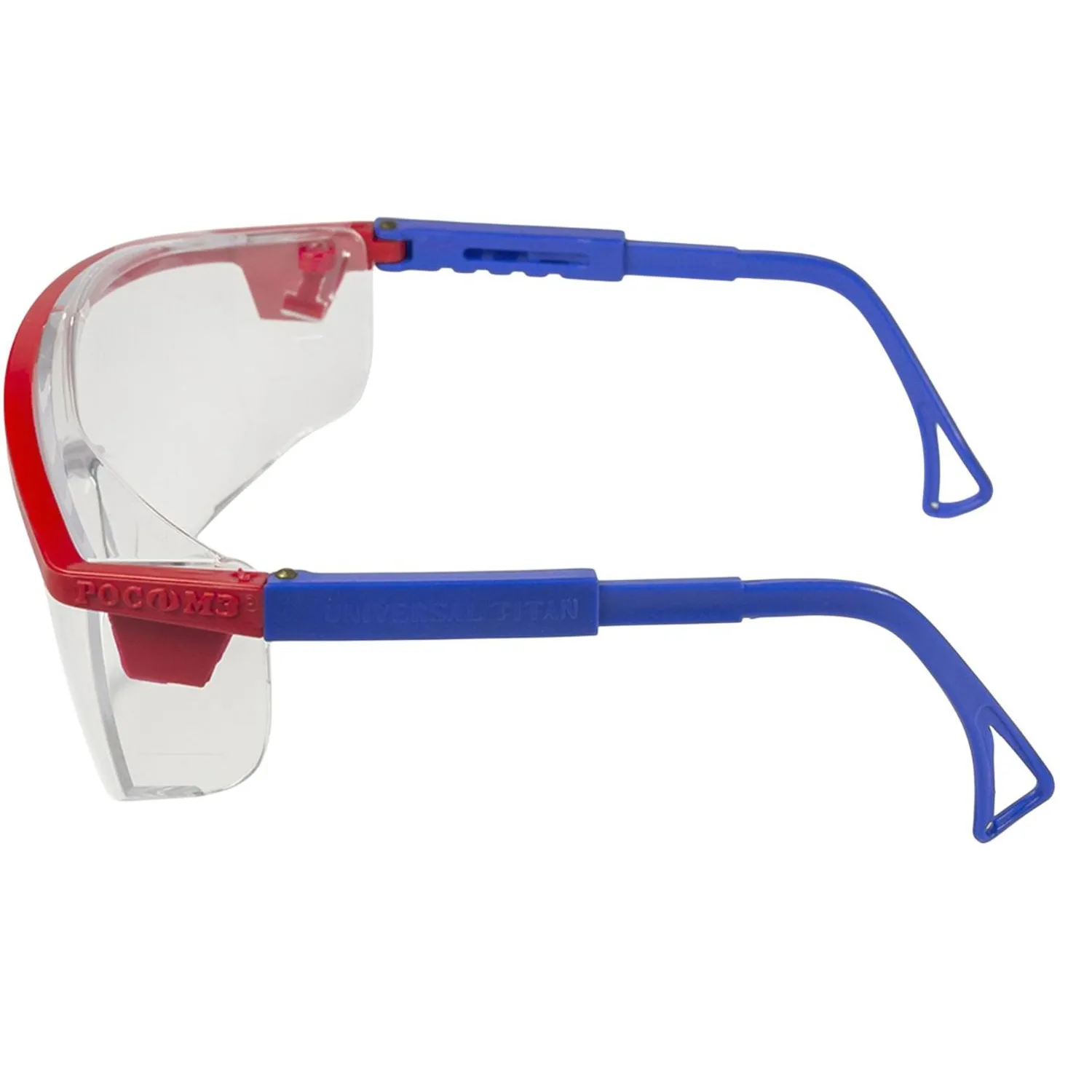 Очки защитные открытые РОСОМЗ О37 Universal Titan прозрачные (13711) - фото 3