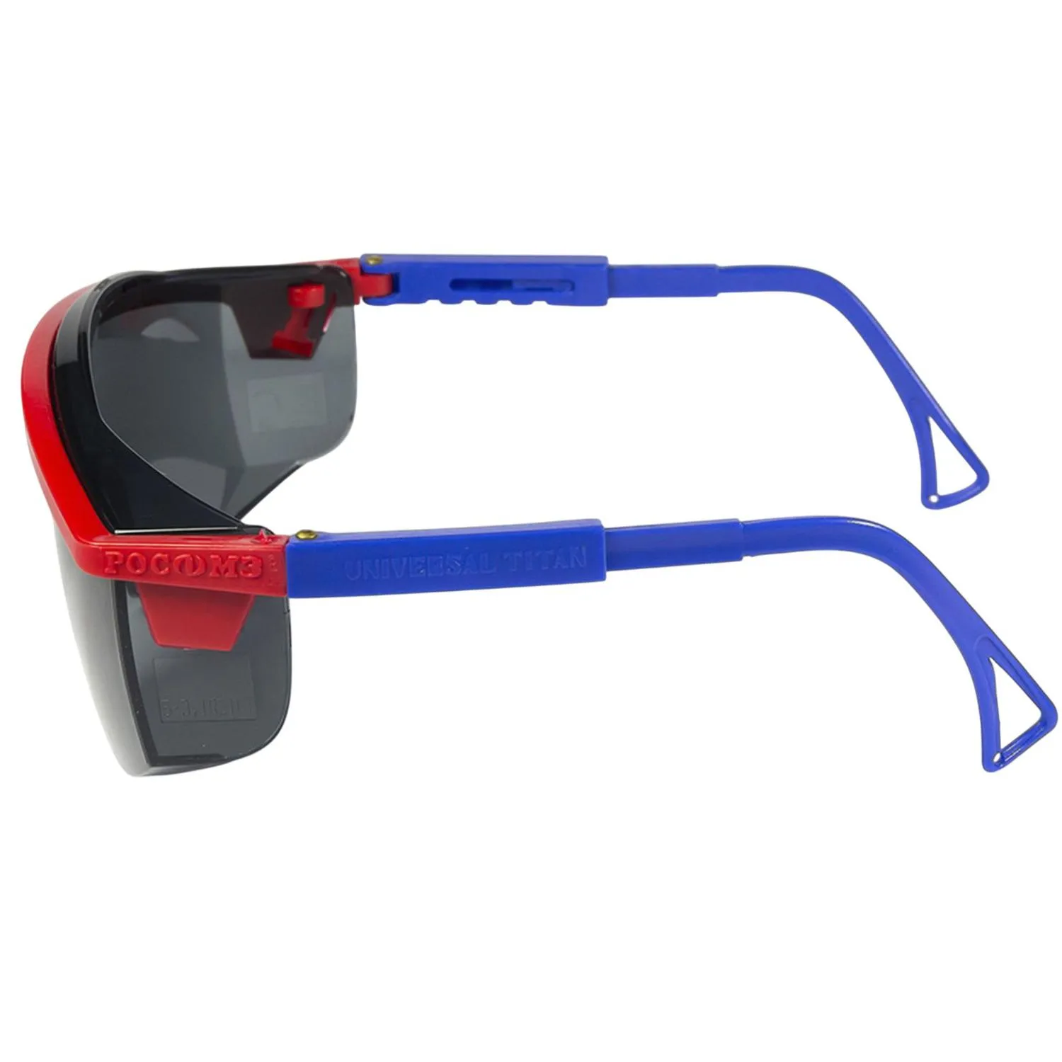 Очки защитные открытые РОСОМЗ О37 Universal Titan затемненные (13725) - фото 3