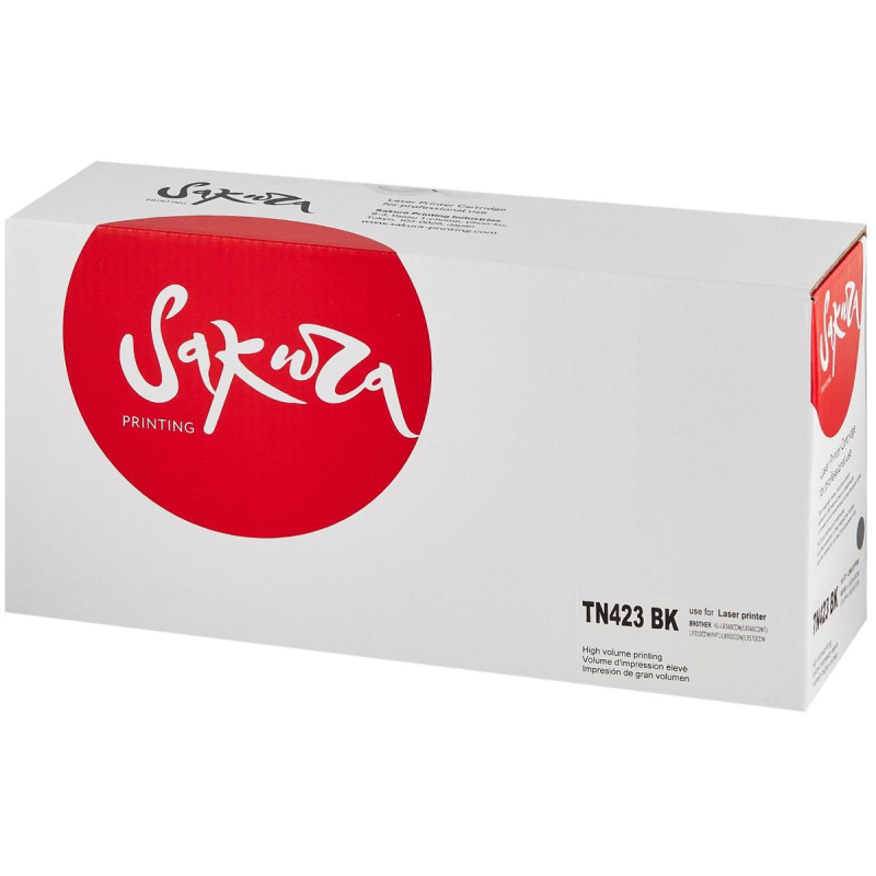 Картридж лазерный SAKURA TN-423K чер. для Brother HL-8260/DCP-8400 - фото 5