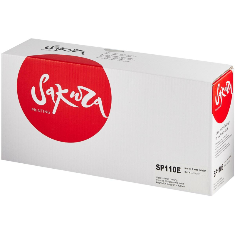 Картридж лазерный SAKURA SP110 E чер. для Ricoh SP 111, SP 111SU, SP 111S - фото 5