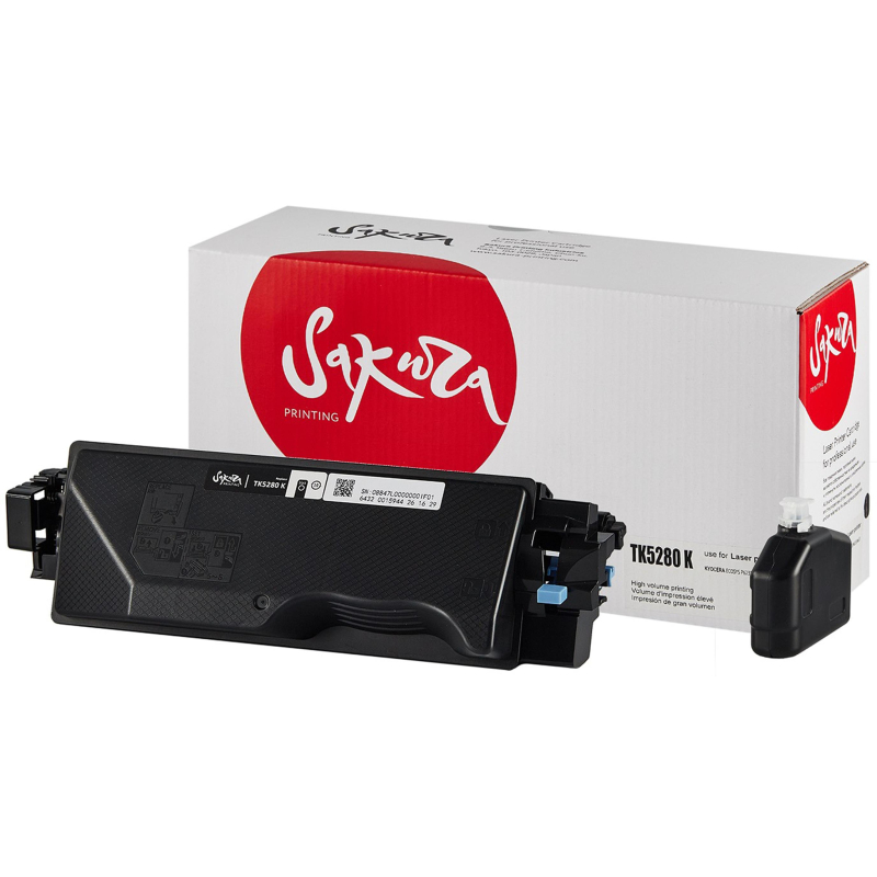 Картридж лазерный SAKURA TK-5280K чер. для Kyocera Mita ECOSYS P6235cdn - фото 1