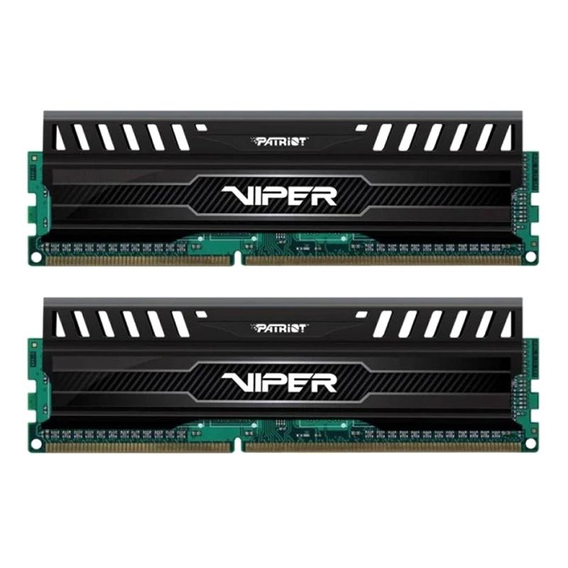 Модуль памяти Patriot DDR3 DIMM 8Gb(2x4Gb) 1600МГц CL9 (PV38G160C9K) - фото 1