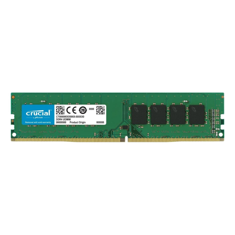 Модуль памяти Crucial DDR4 DIMM 8Gb 3200МГц CL22 (CT8G4DFRA32A) - фото 1