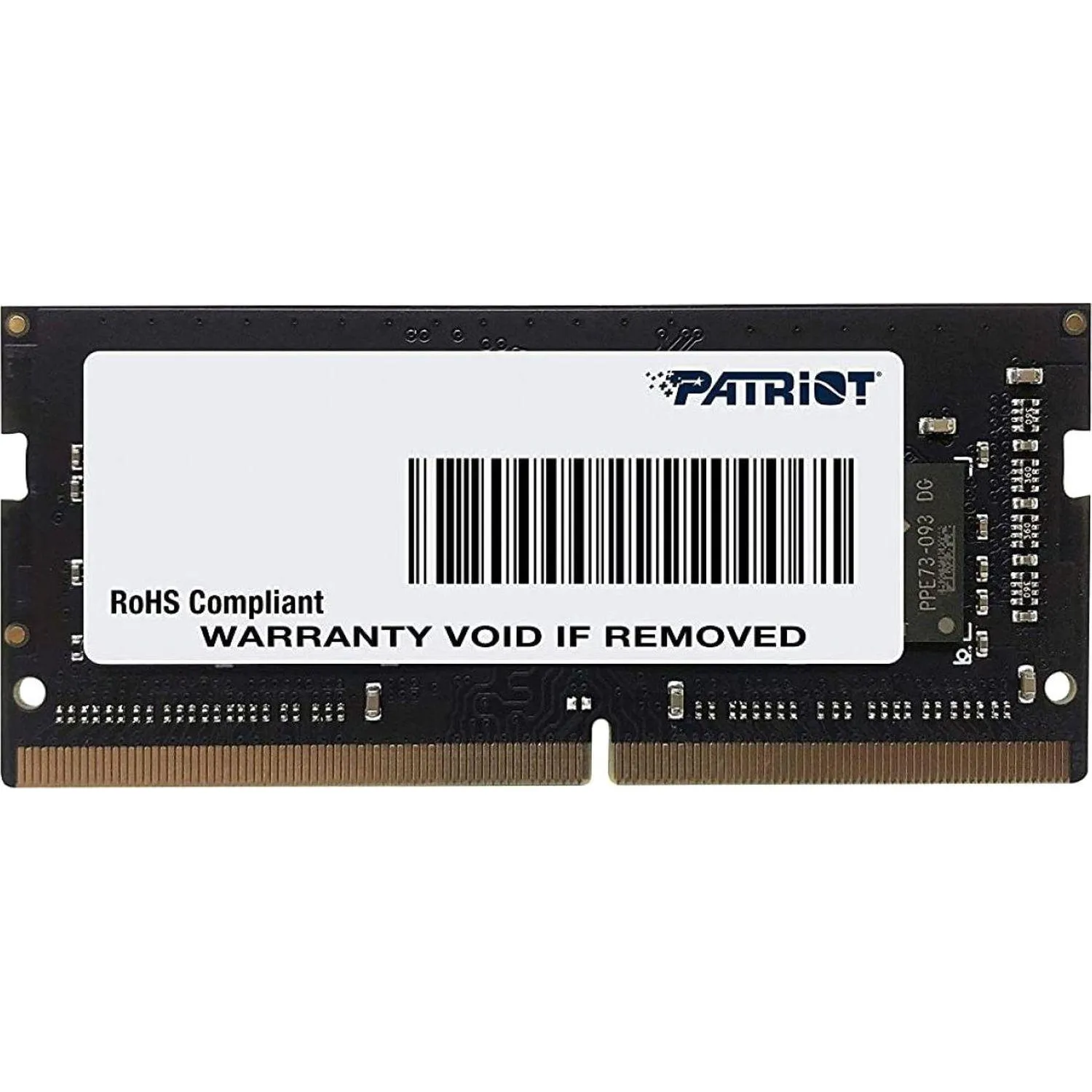 Модуль памяти Patriot DDR4 SO-DIMM 8Gb 3200 МГц CL22 (PSD48G320081S) - фото 1