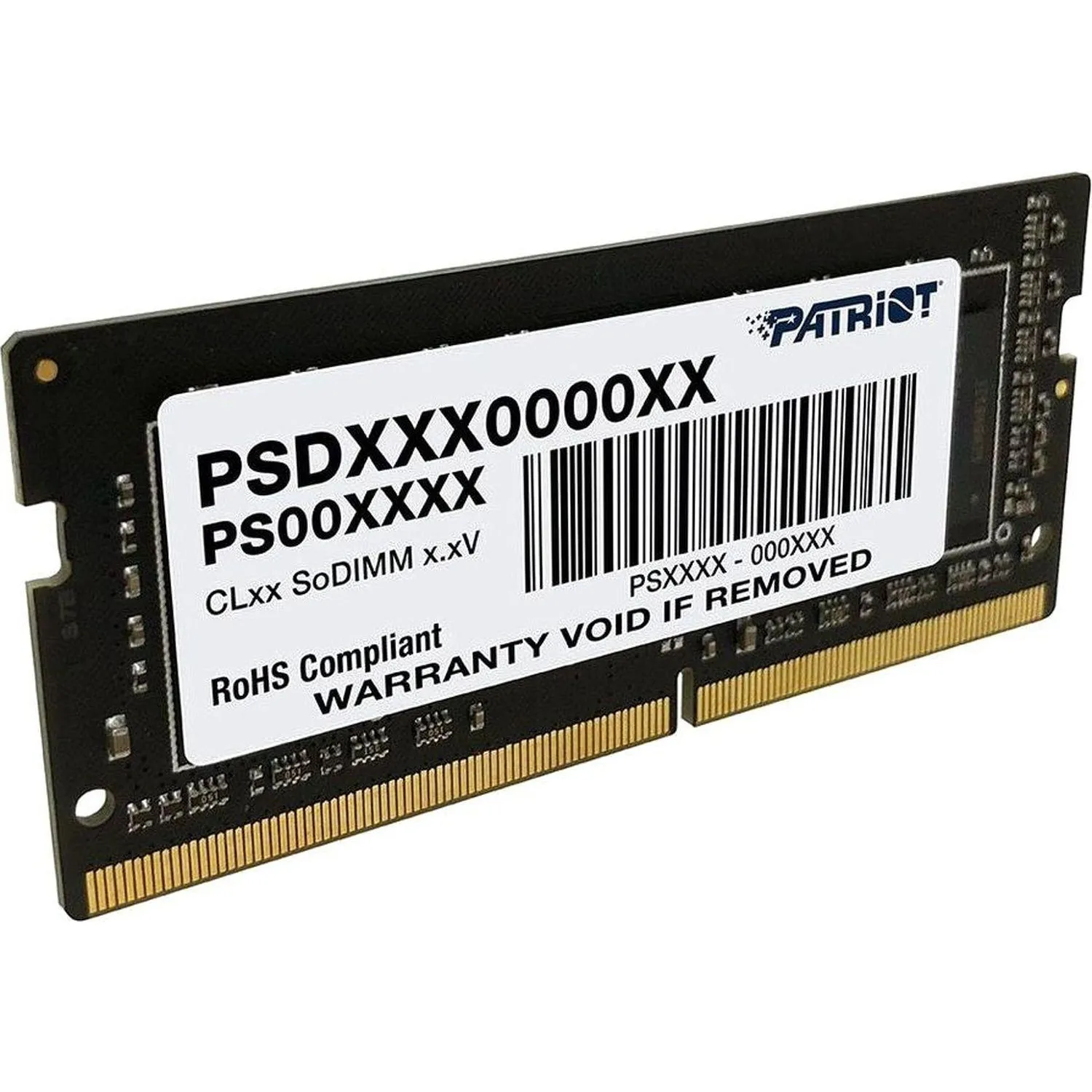 Модуль памяти Patriot DDR4 SO-DIMM 8Gb 3200 МГц CL22 (PSD48G320081S) - фото 2