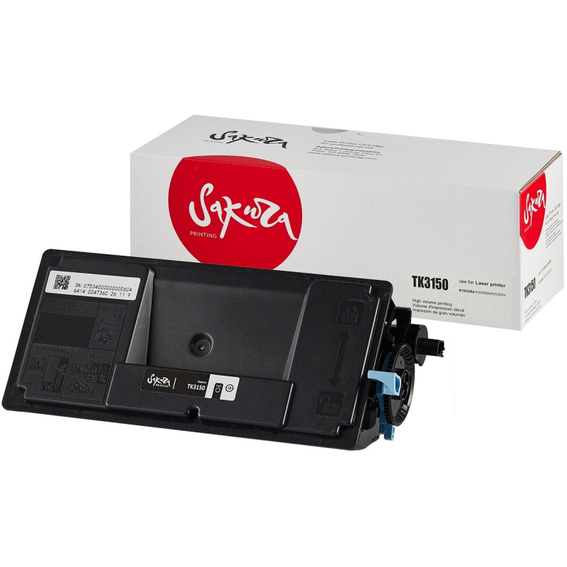 Картридж лазерный SAKURA TK-3150 чер. для Kyocera Mita M3040idn/M3540idn - фото 1