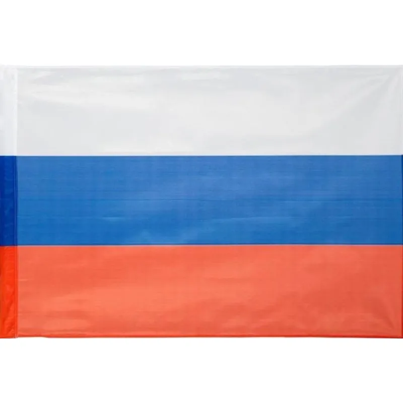 Флаг РФ 300х200 см, уличный, флажная сетка - фото 1