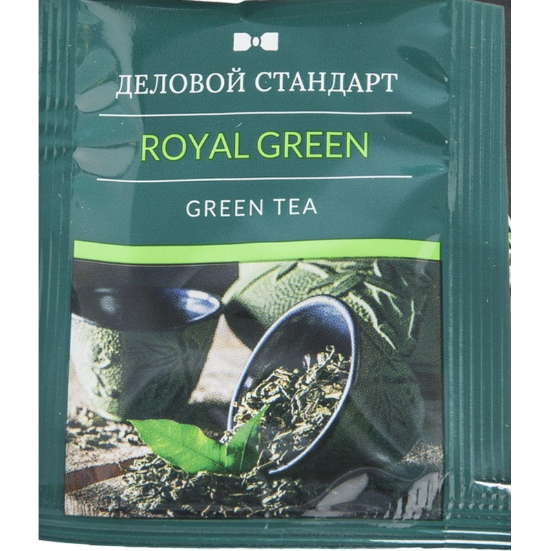 Чай Деловой Стандарт Royal Green tea зеленый, 100 пакx2гр - фото 2